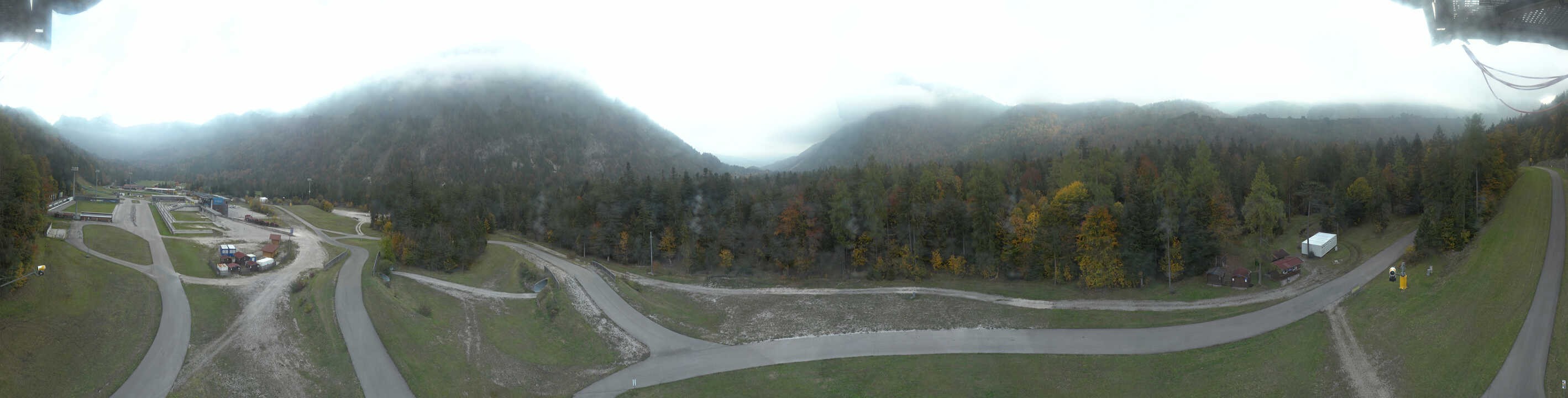 Archived image Webcam Ruhpolding: Chiemgau Arena