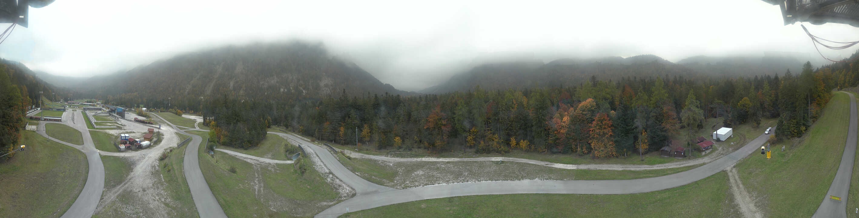 Archived image Webcam Ruhpolding: Chiemgau Arena