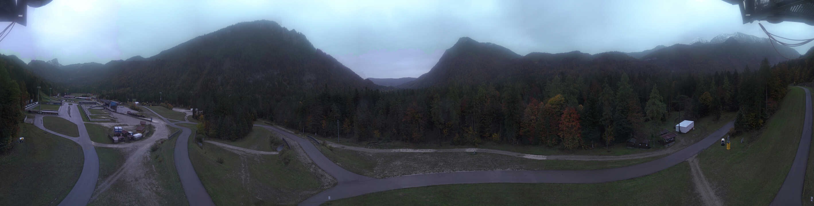 Archiv Foto Webcam Ruhpolding: Panorama Chiemgau Arena