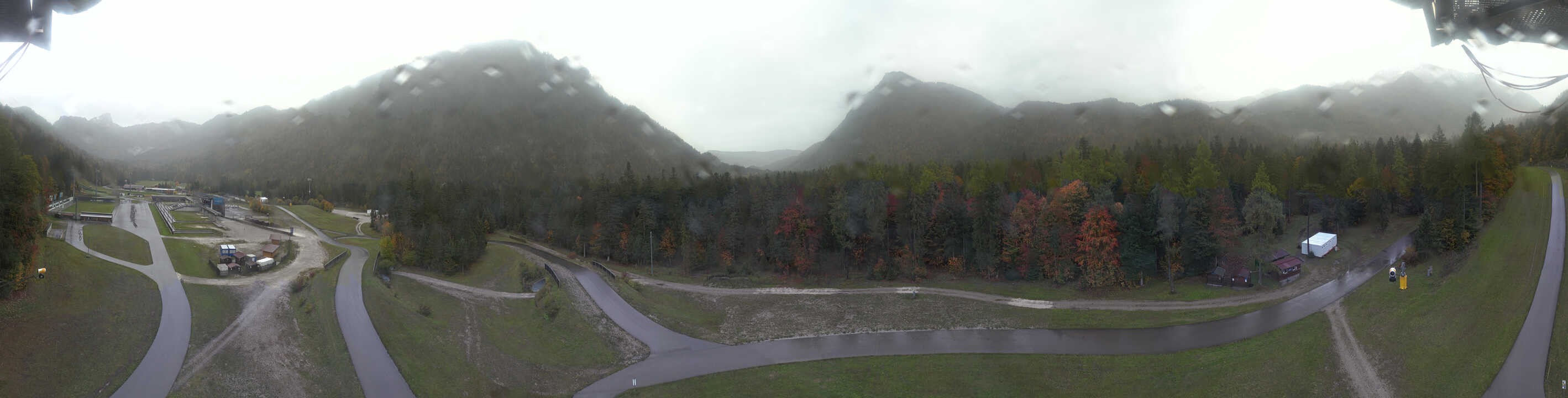 Archiv Foto Webcam Ruhpolding: Panorama Chiemgau Arena