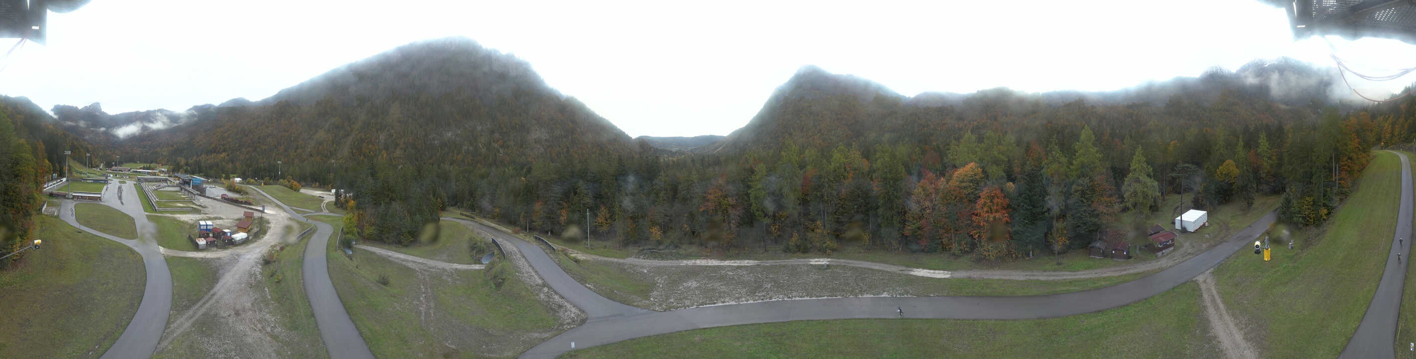Archiv Foto Webcam Ruhpolding: Panorama Chiemgau Arena