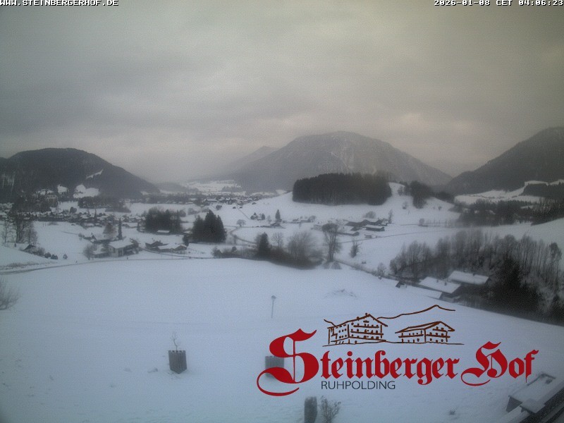 Archiv Foto Webcam Ruhpolding: Gästehaus Steinberger Hof