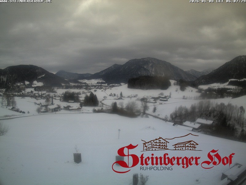 Archiv Foto Webcam Ruhpolding: Gästehaus Steinberger Hof