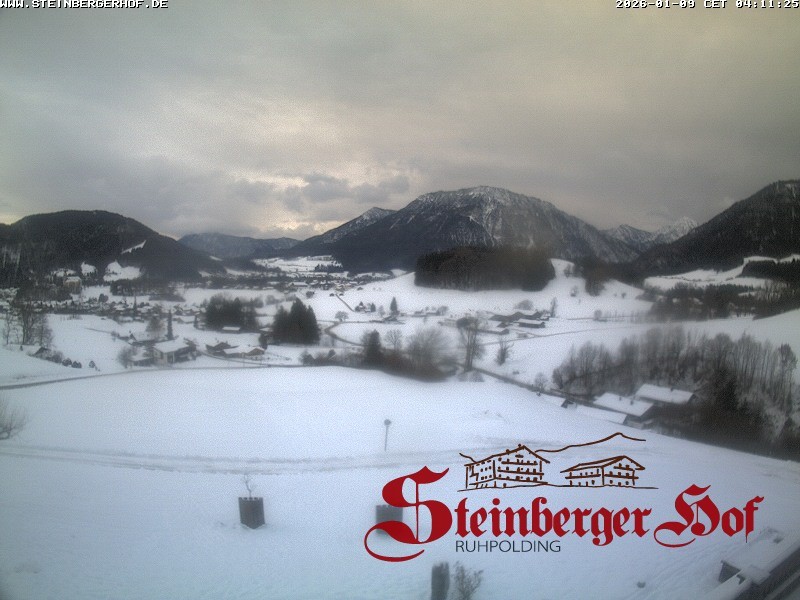 Archiv Foto Webcam Ruhpolding: Gästehaus Steinberger Hof