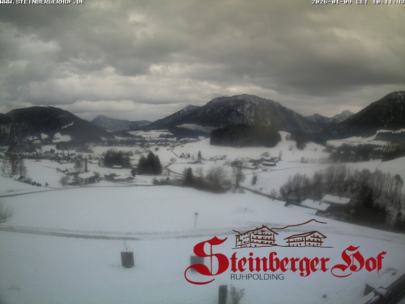Archiv Foto Webcam Ruhpolding: Gästehaus Steinberger Hof