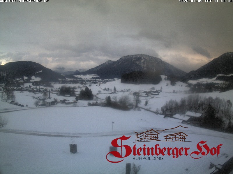 Archiv Foto Webcam Ruhpolding: Gästehaus Steinberger Hof