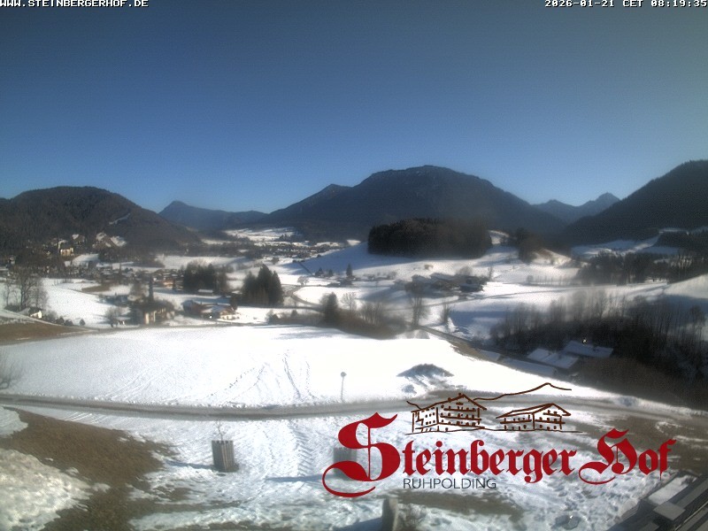 Archiv Foto Webcam Ruhpolding: Gästehaus Steinberger Hof