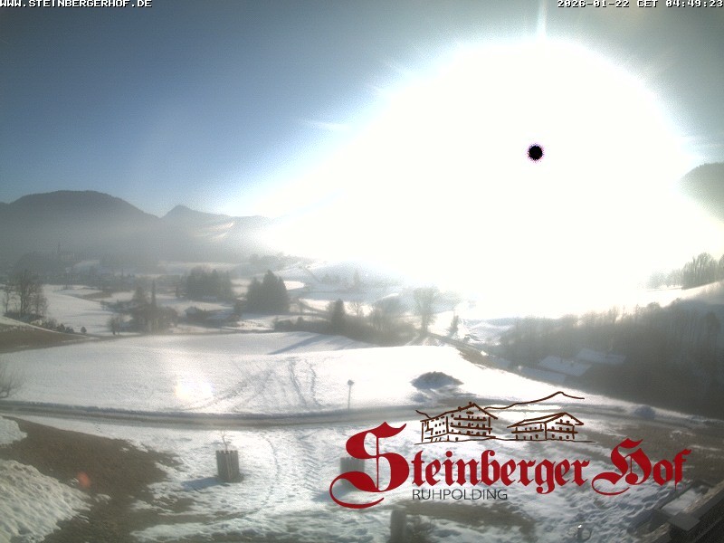 Archiv Foto Webcam Ruhpolding: Gästehaus Steinberger Hof