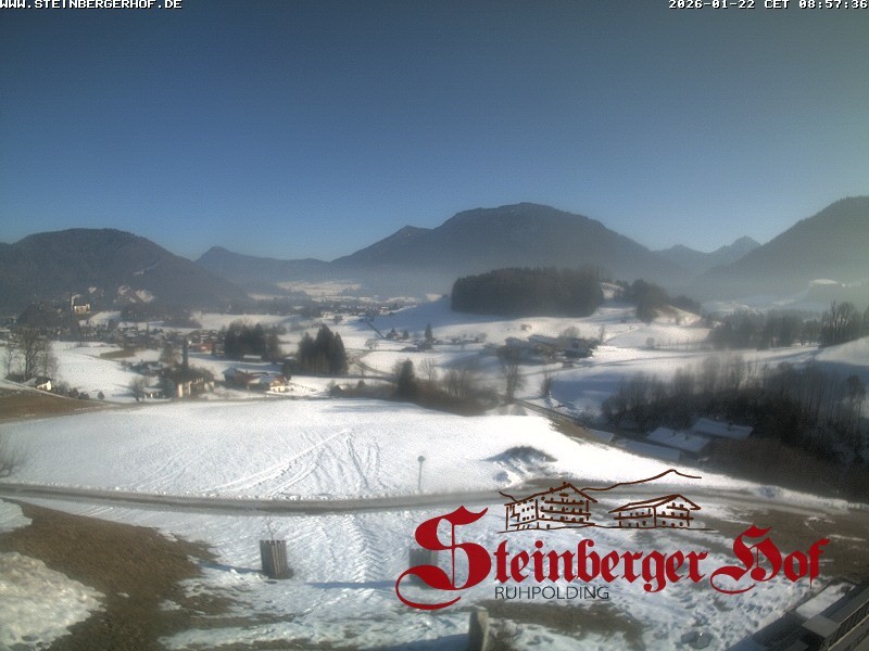 Archiv Foto Webcam Ruhpolding: Gästehaus Steinberger Hof