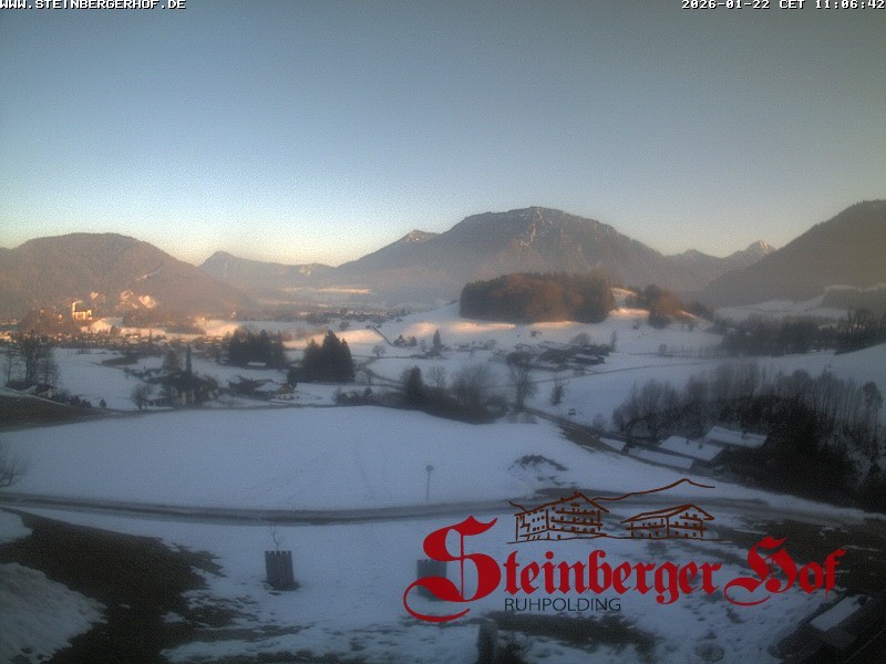 Archiv Foto Webcam Ruhpolding: Gästehaus Steinberger Hof