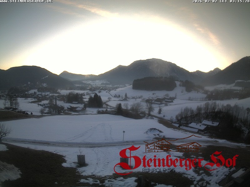 Archiv Foto Webcam Ruhpolding: Gästehaus Steinberger Hof