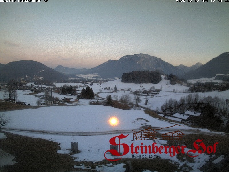 Archiv Foto Webcam Ruhpolding: Gästehaus Steinberger Hof