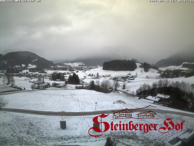Archiv Foto Webcam Ruhpolding: Gästehaus Steinberger Hof