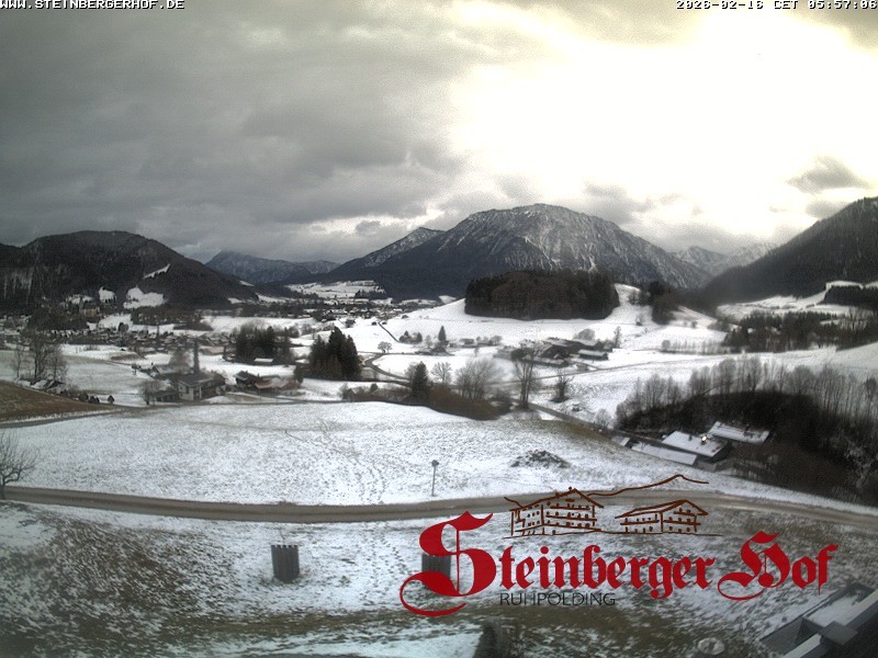 Archiv Foto Webcam Ruhpolding: Gästehaus Steinberger Hof
