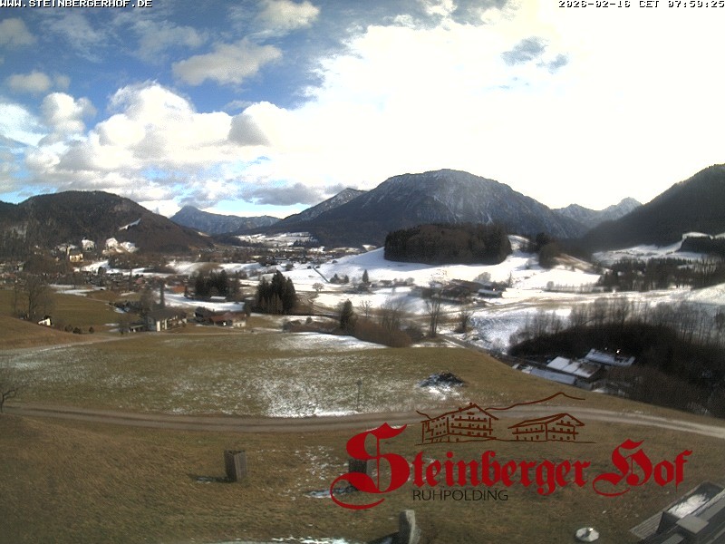Archiv Foto Webcam Ruhpolding: Gästehaus Steinberger Hof
