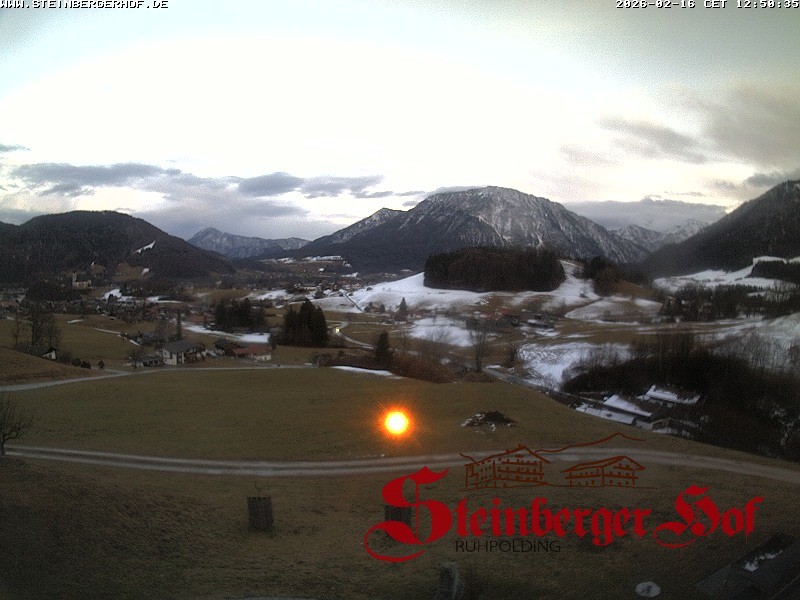 Archiv Foto Webcam Ruhpolding: Gästehaus Steinberger Hof