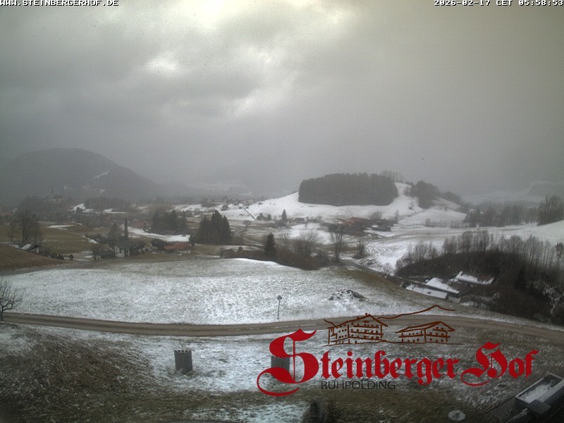 Archiv Foto Webcam Ruhpolding: Gästehaus Steinberger Hof
