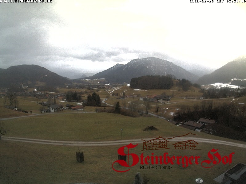 Archiv Foto Webcam Ruhpolding: Gästehaus Steinberger Hof