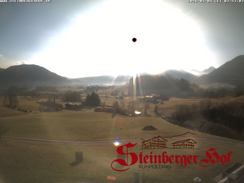 Archiv Foto Webcam Ruhpolding: Gästehaus Steinberger Hof