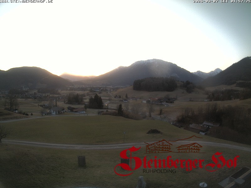 Archiv Foto Webcam Ruhpolding: Gästehaus Steinberger Hof