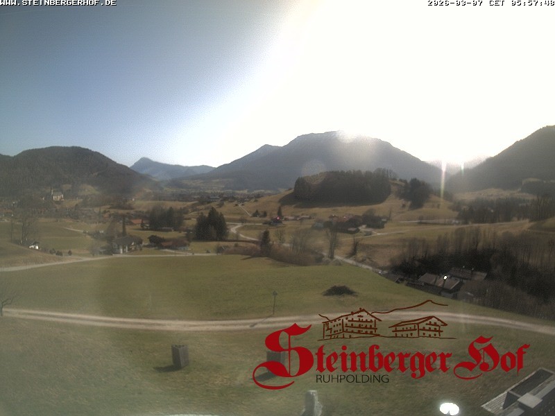 Archiv Foto Webcam Ruhpolding: Gästehaus Steinberger Hof