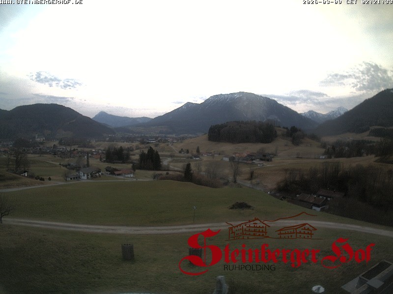 Archiv Foto Webcam Ruhpolding: Gästehaus Steinberger Hof