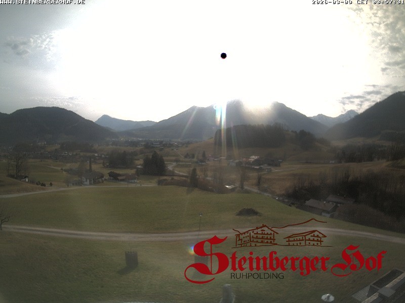 Archiv Foto Webcam Ruhpolding: Gästehaus Steinberger Hof