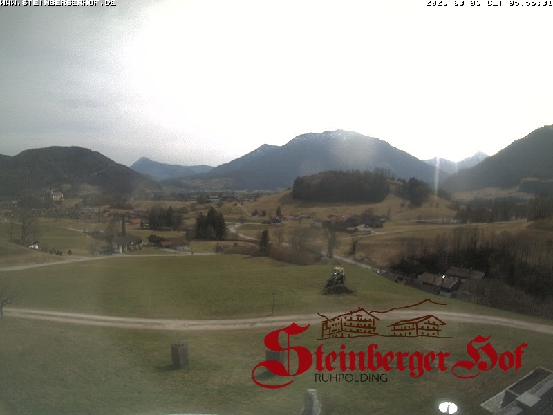 Archiv Foto Webcam Ruhpolding: Gästehaus Steinberger Hof