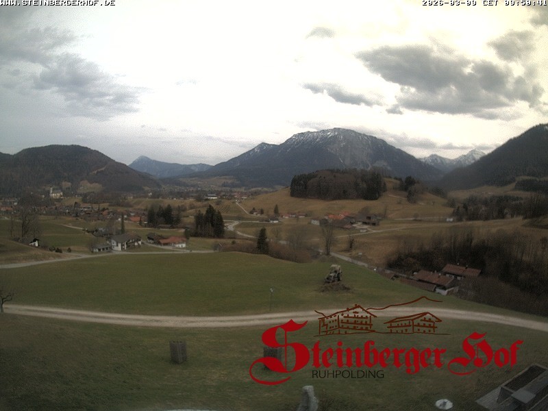Archiv Foto Webcam Ruhpolding: Gästehaus Steinberger Hof