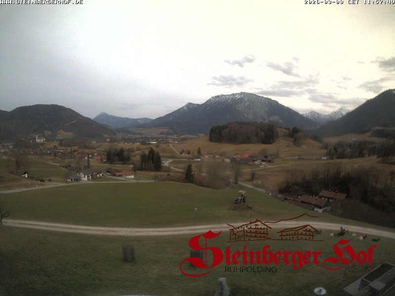 Archiv Foto Webcam Ruhpolding: Gästehaus Steinberger Hof