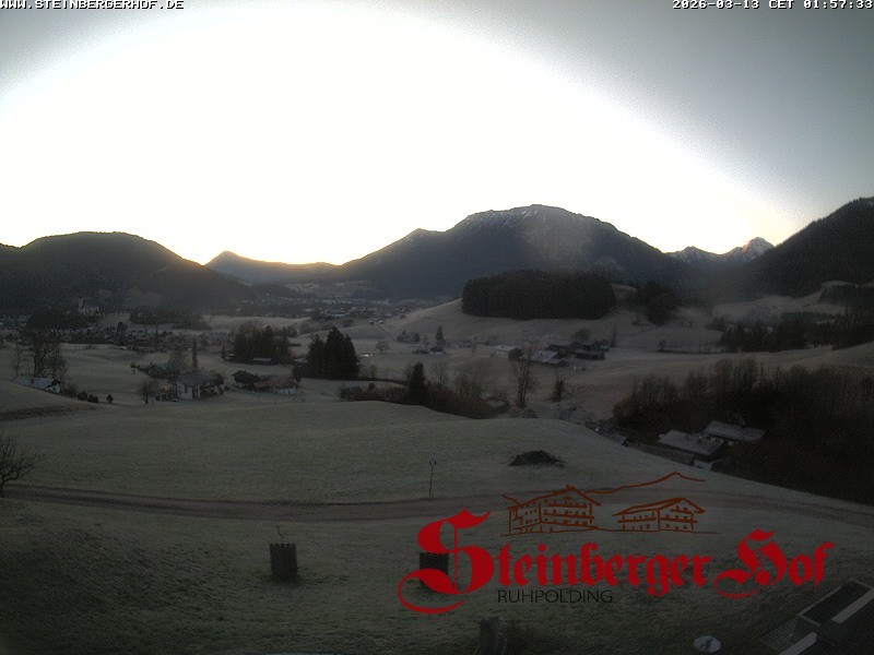 Archiv Foto Webcam Ruhpolding: Gästehaus Steinberger Hof