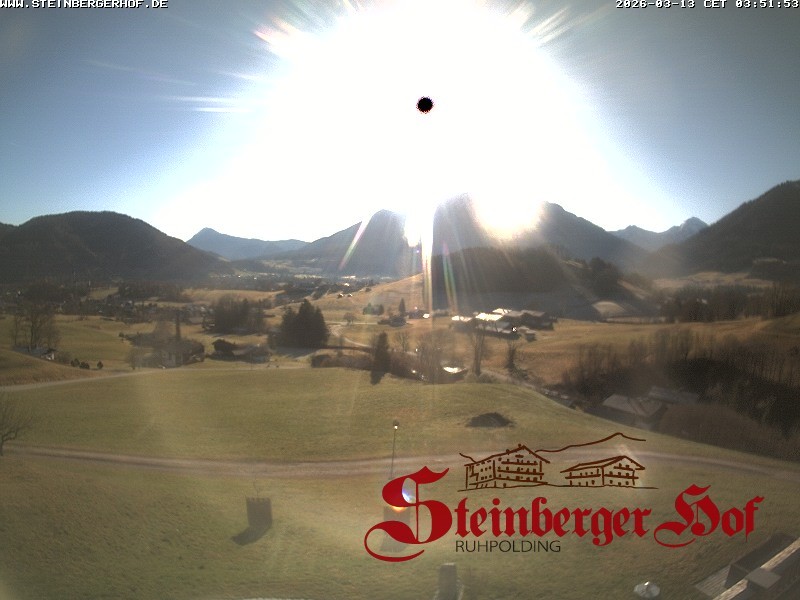 Archiv Foto Webcam Ruhpolding: Gästehaus Steinberger Hof