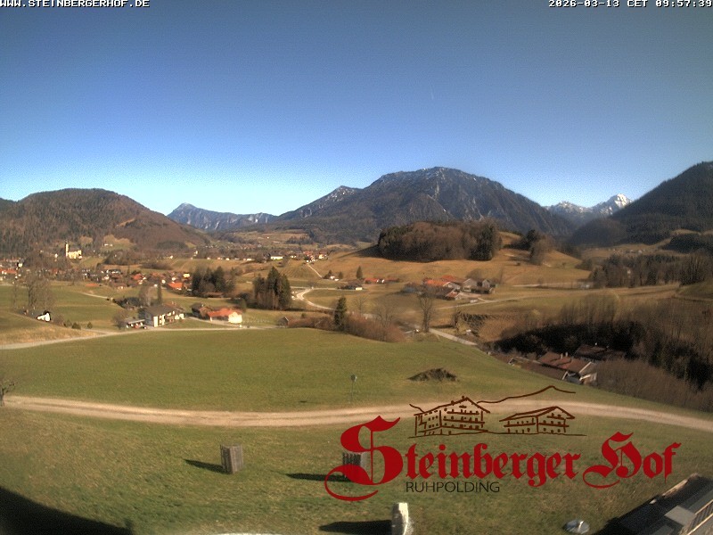 Archiv Foto Webcam Ruhpolding: Gästehaus Steinberger Hof