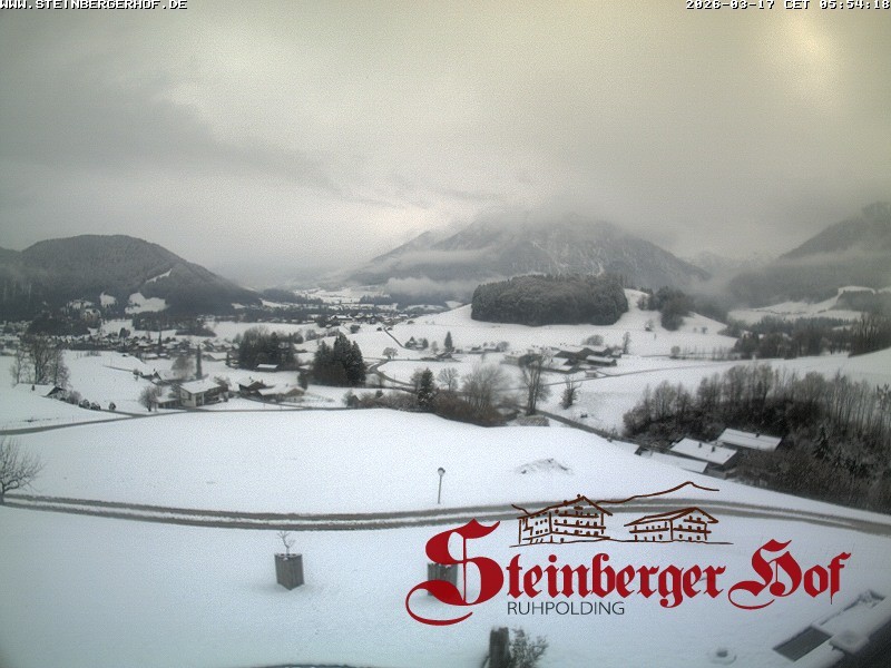 Archiv Foto Webcam Ruhpolding: Gästehaus Steinberger Hof