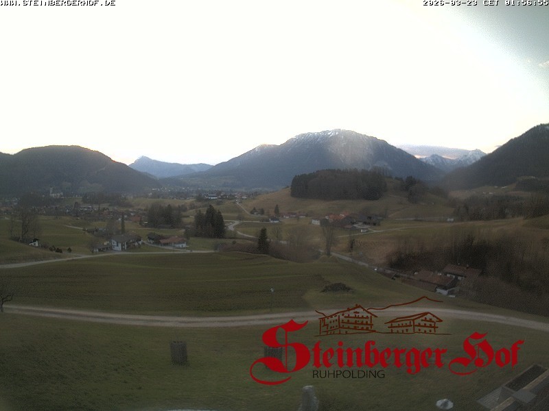 Archiv Foto Webcam Ruhpolding: Gästehaus Steinberger Hof