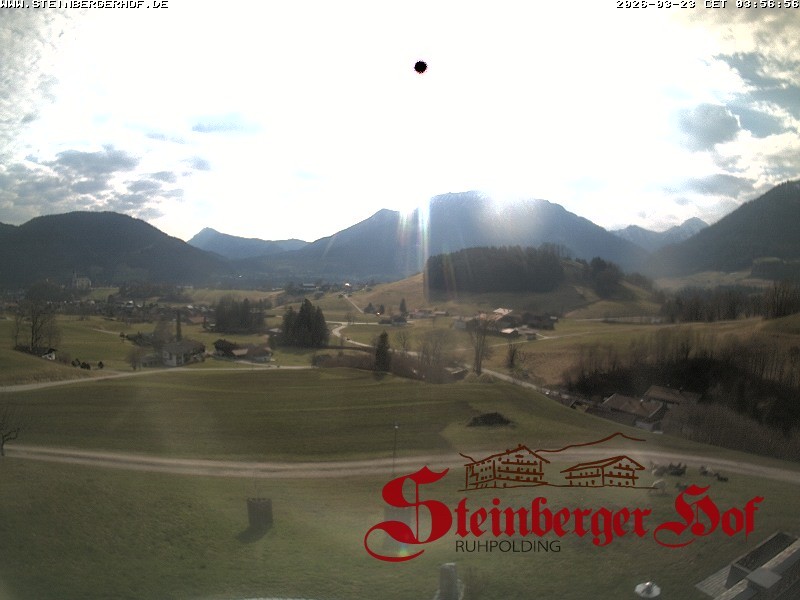 Archiv Foto Webcam Ruhpolding: Gästehaus Steinberger Hof