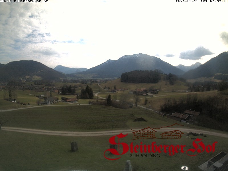 Archiv Foto Webcam Ruhpolding: Gästehaus Steinberger Hof