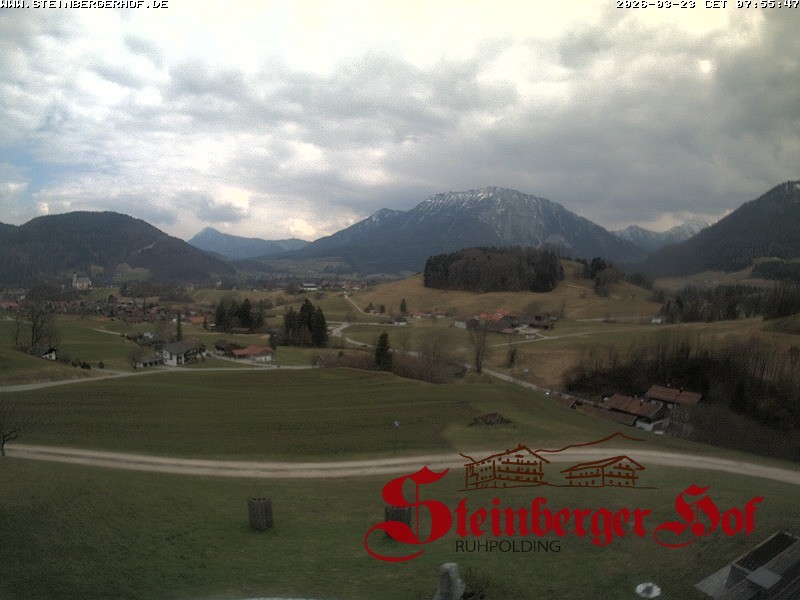 Archiv Foto Webcam Ruhpolding: Gästehaus Steinberger Hof