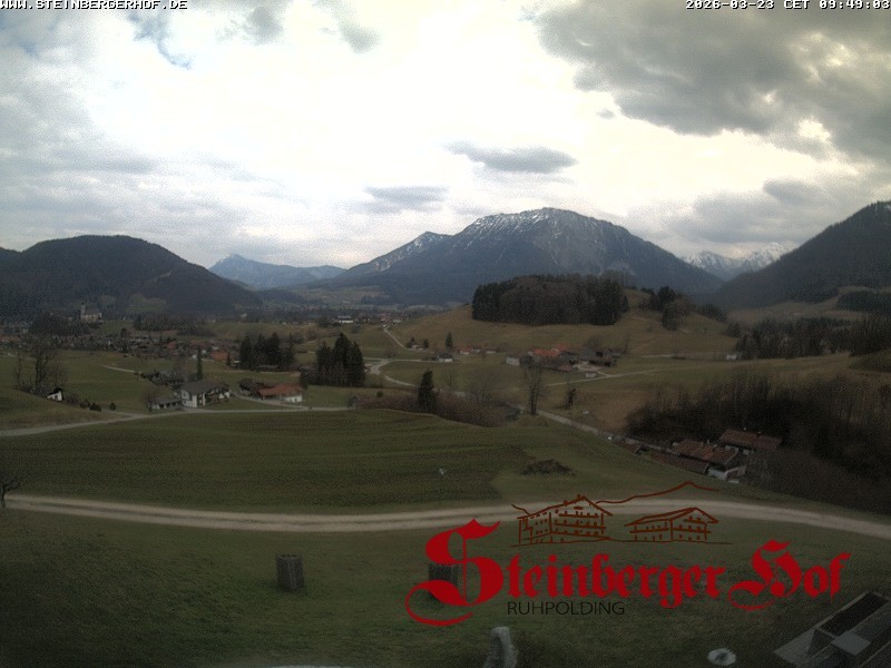 Archiv Foto Webcam Ruhpolding: Gästehaus Steinberger Hof