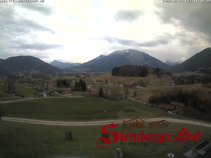 Archiv Foto Webcam Ruhpolding: Gästehaus Steinberger Hof