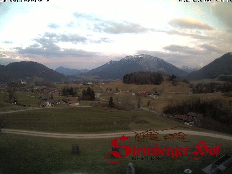 Archiv Foto Webcam Ruhpolding: Gästehaus Steinberger Hof
