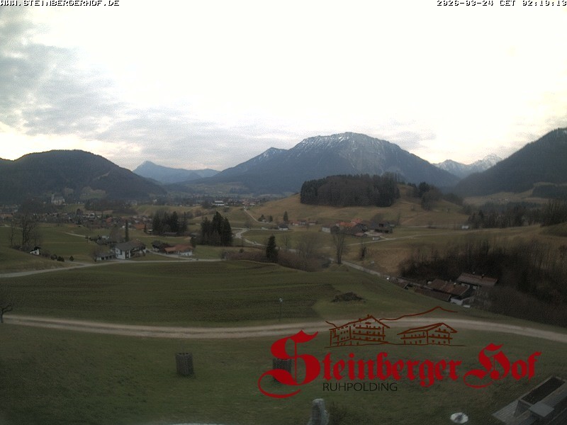 Archiv Foto Webcam Ruhpolding: Gästehaus Steinberger Hof