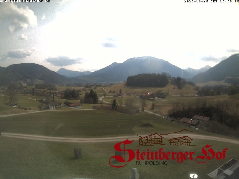 Archiv Foto Webcam Ruhpolding: Gästehaus Steinberger Hof