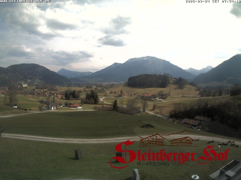 Archiv Foto Webcam Ruhpolding: Gästehaus Steinberger Hof