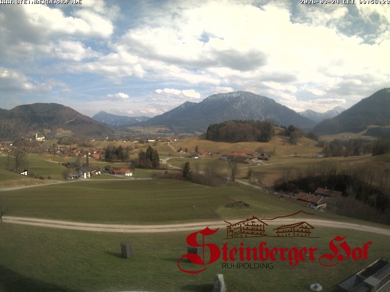 Archiv Foto Webcam Ruhpolding: Gästehaus Steinberger Hof