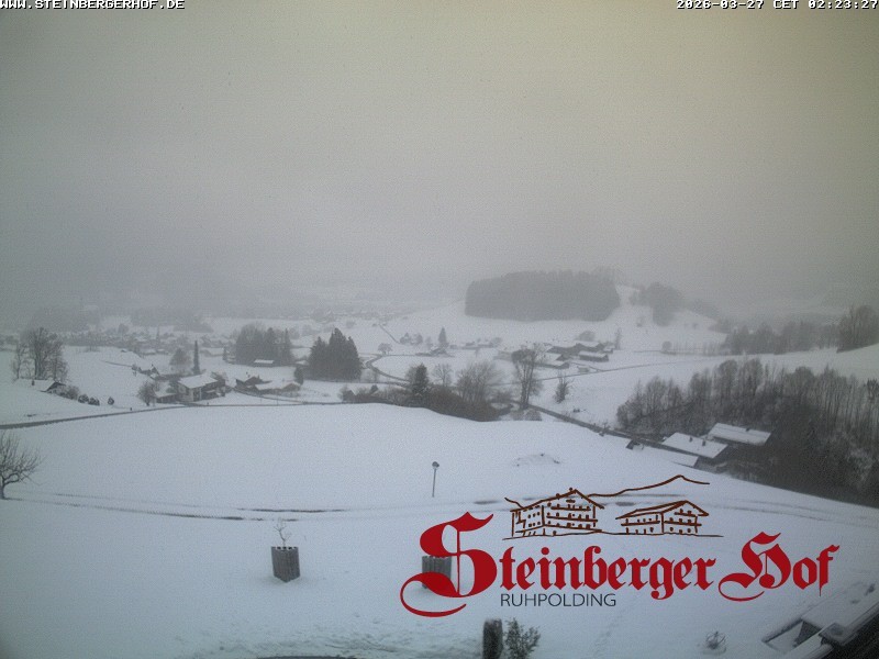 Archiv Foto Webcam Ruhpolding: Gästehaus Steinberger Hof