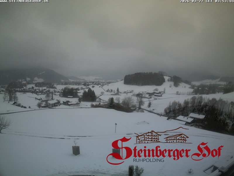 Archiv Foto Webcam Ruhpolding: Gästehaus Steinberger Hof