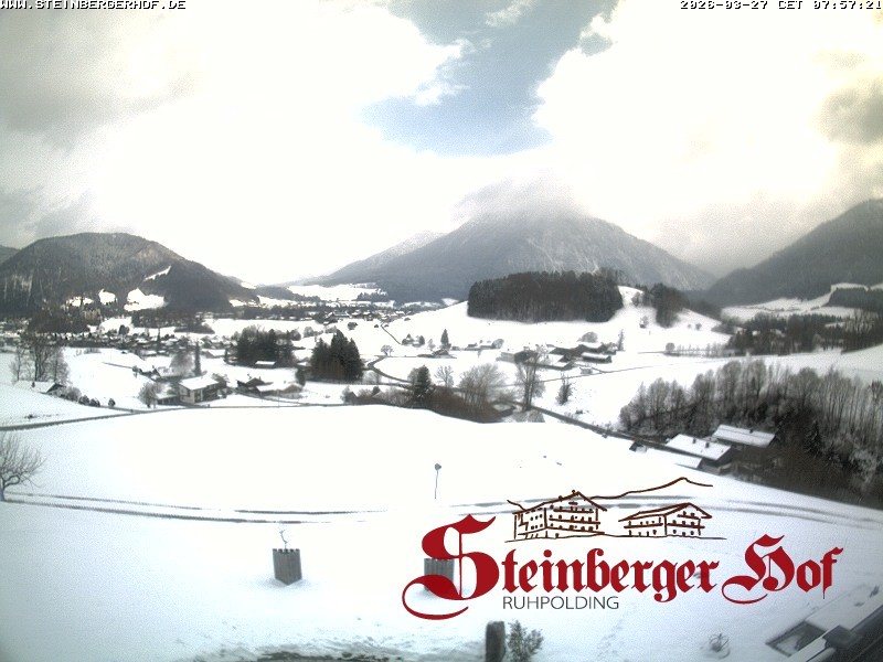 Archiv Foto Webcam Ruhpolding: Gästehaus Steinberger Hof