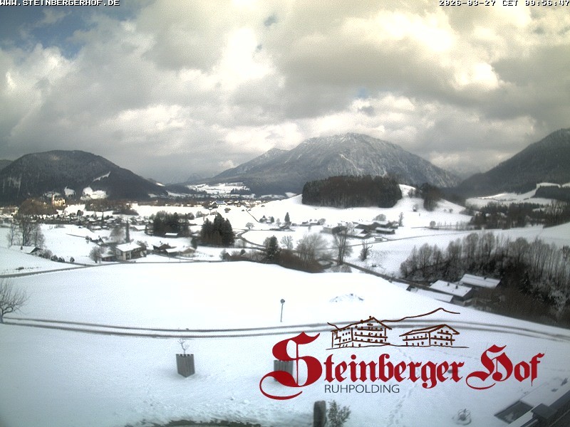 Archiv Foto Webcam Ruhpolding: Gästehaus Steinberger Hof