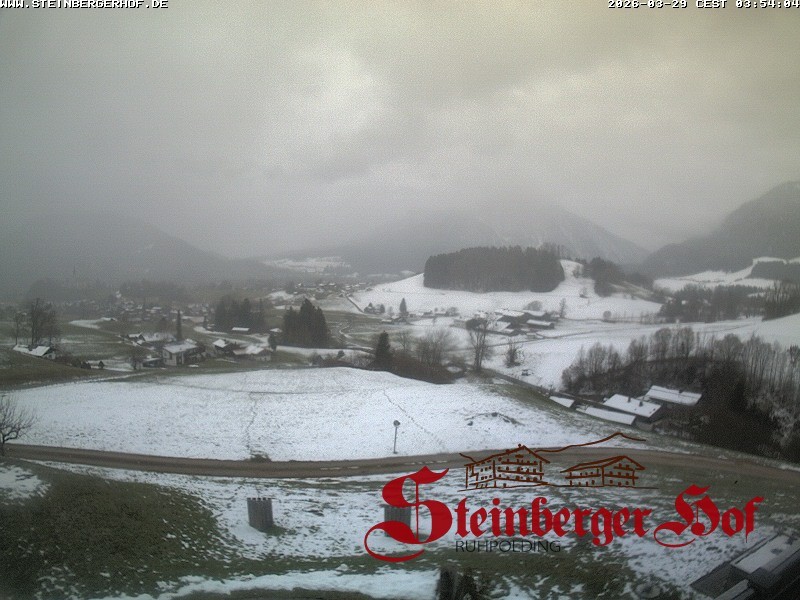 Archiv Foto Webcam Ruhpolding: Gästehaus Steinberger Hof